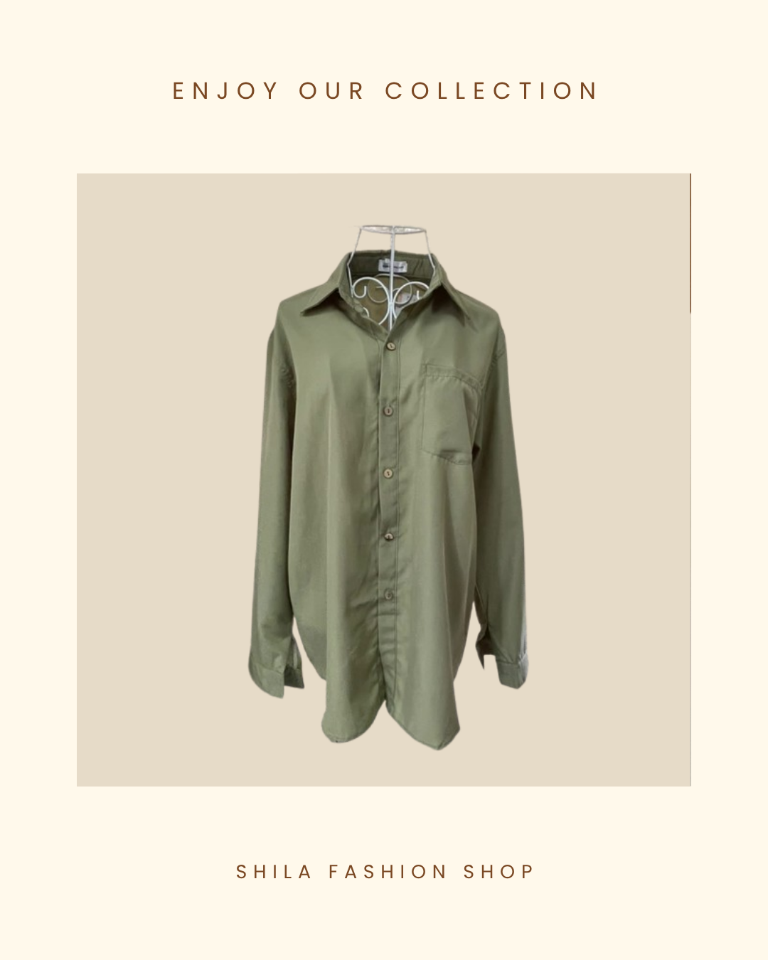 Classic Cotton Button Shirt