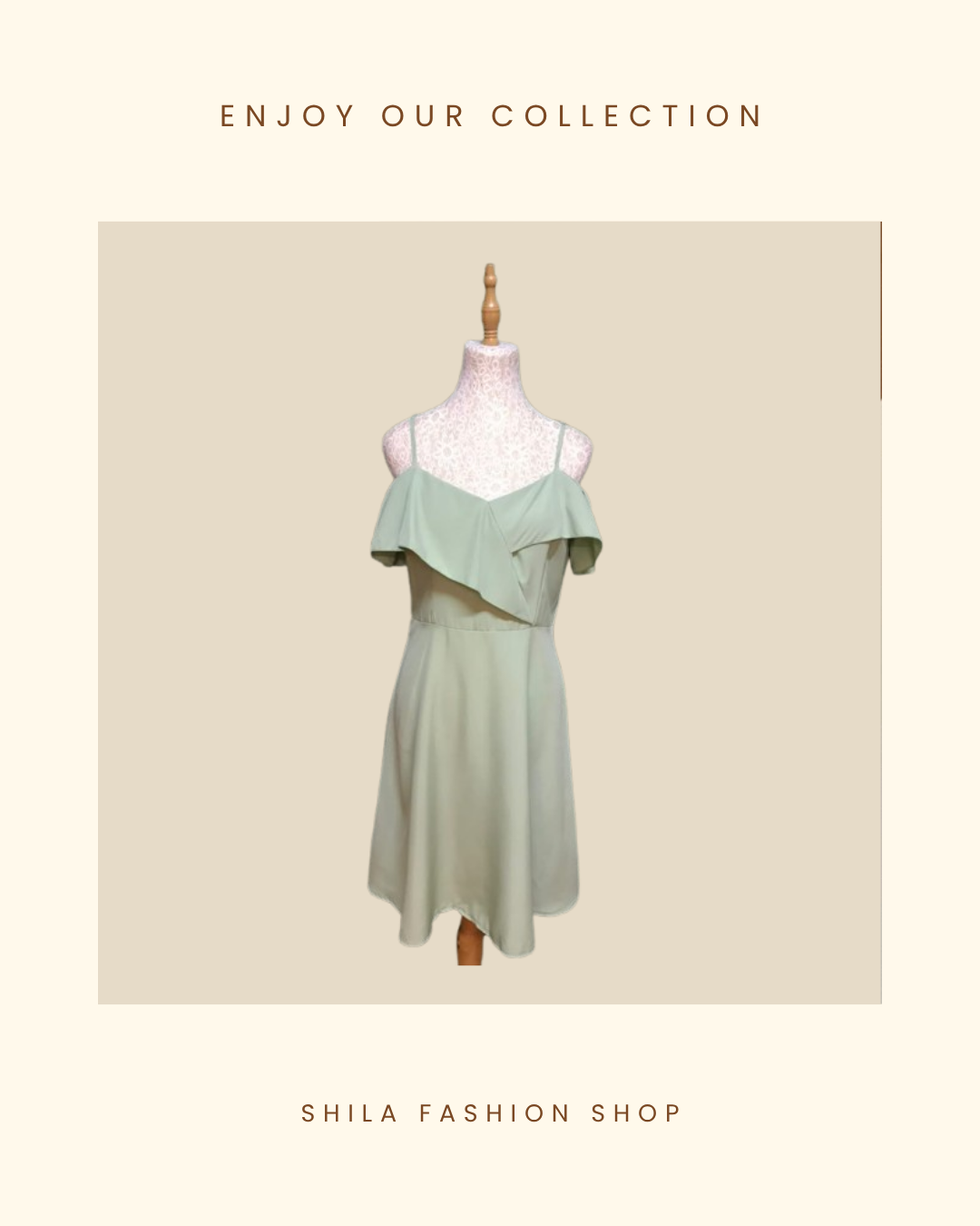 Off-Shoulder Ruffle Strap Dress